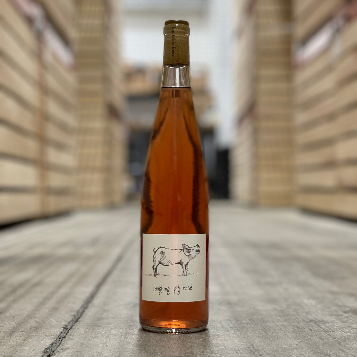 Big Table Farm Laughing Pig Rose of Pinot Noir, Willamette Valley, USA 2023