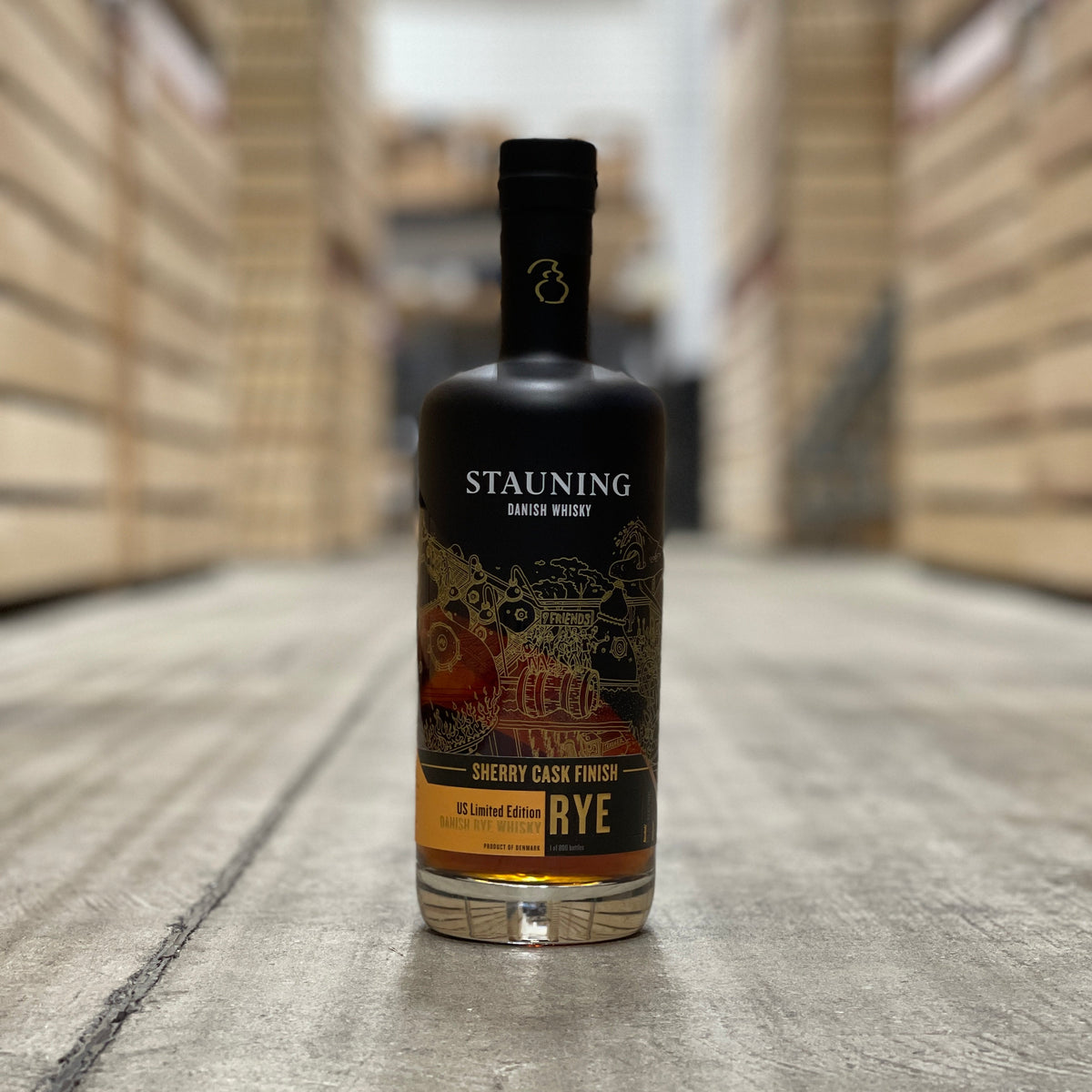 Stauning Sherry Cask Finish Limited Edition Rye Whisky, Denmark