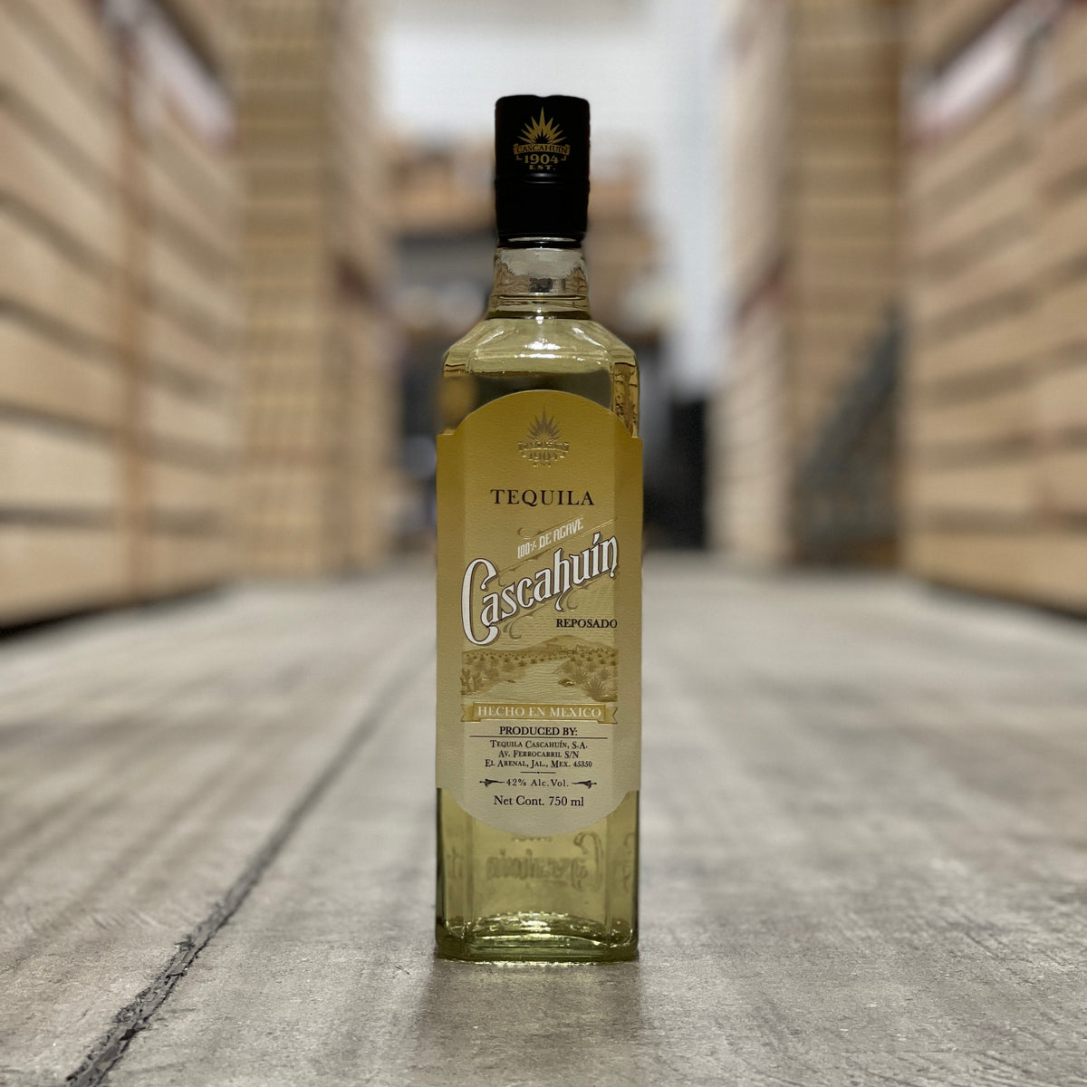 Cascahuin Tequila Reposado, Jalisco, Mexico