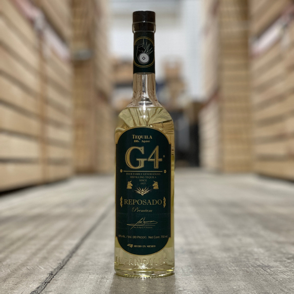 G4 Tequila Reposado, Jalisco, Mexico