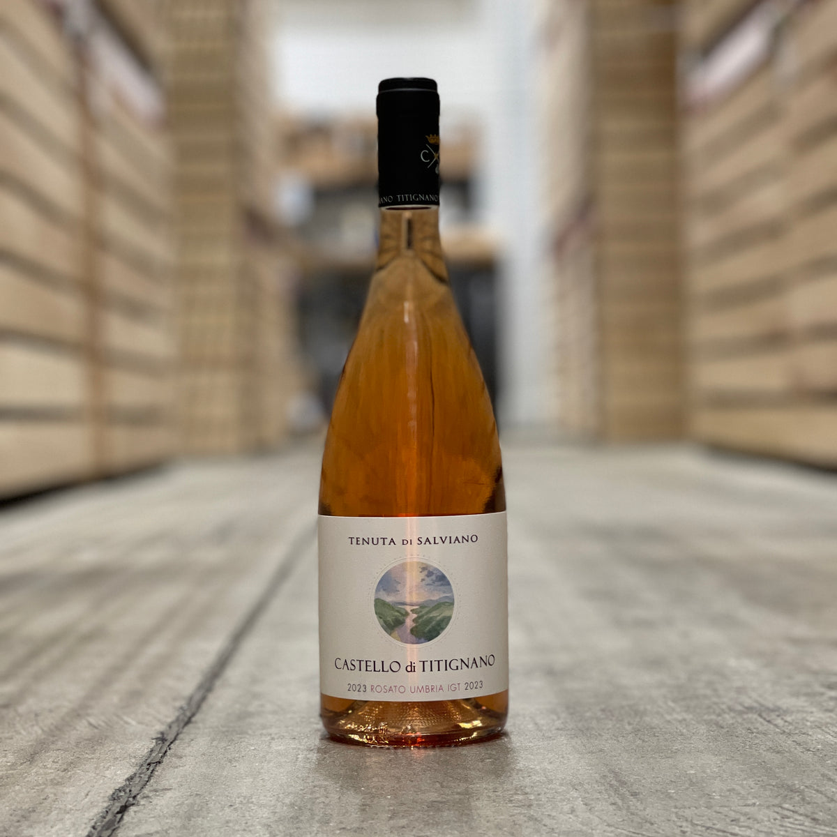 Tenuta di Salviano 'Castello di Titignano' Pinot Nero Rose Umbria IGT, Italy 2023