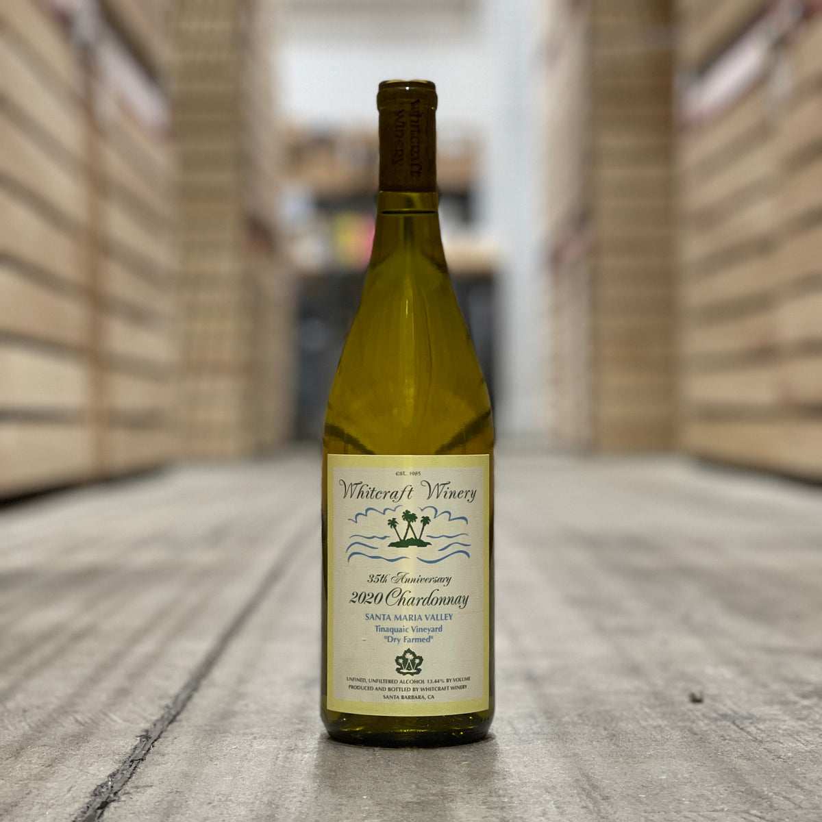 Whitcraft Winery Tinaquaic Vineyard 'Dry Farmed' Chardonnay, Santa Maria Valley, USA 2020