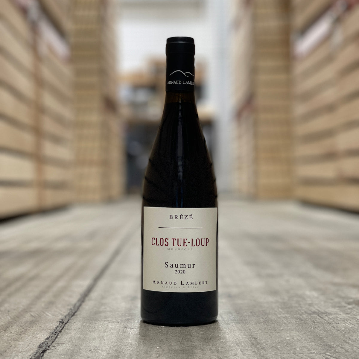 Arnaud Lambert 'Breze' Saumur Rouge Clos Tue Loup, Loire, France 2020