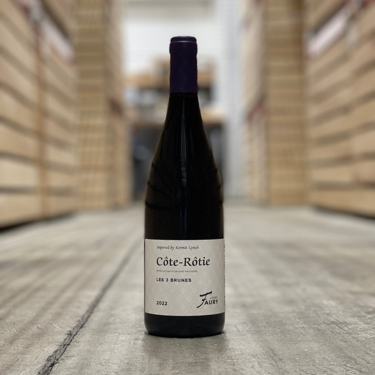 Lionel Faury Cote Rotie 'Les 3 Brunes', Rhone, France 2022
