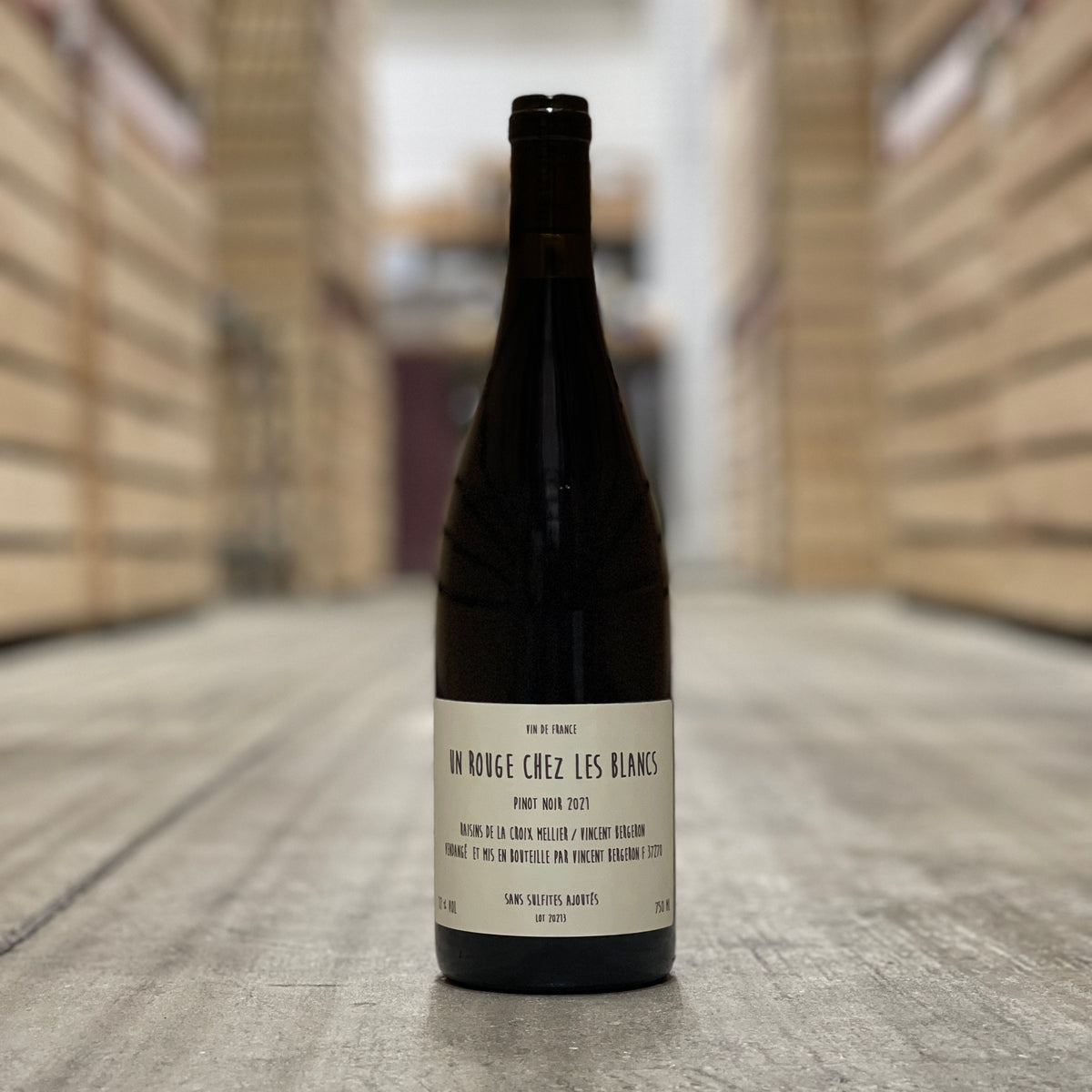 Vincent Bergeron 'Un Rouge Chez Les Blancs' Pinot Noir, Vin de France 2021