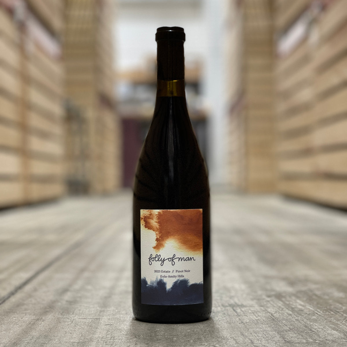 Folly Of Man Estate Pinot Noir Eola Amity Hill, Oregon 2023