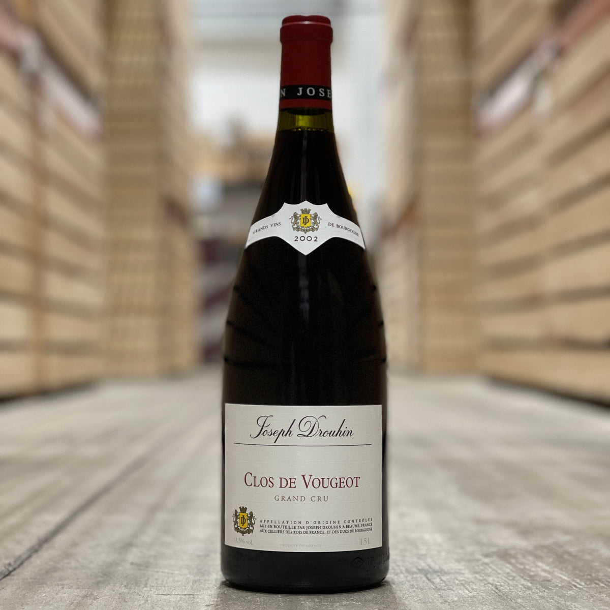 Joseph Drouhin Clos de Vougeot Grand Cru, Cote de Nuits, France 1.5L 2002