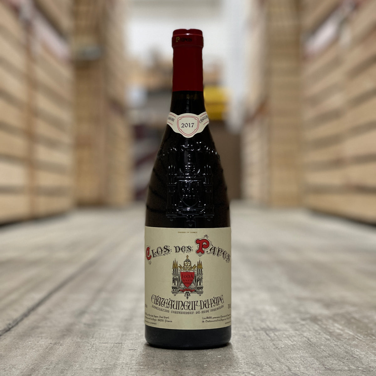 Paul Avril Clos des Papes Chateauneuf-du-Pape, Rhone, France 2017