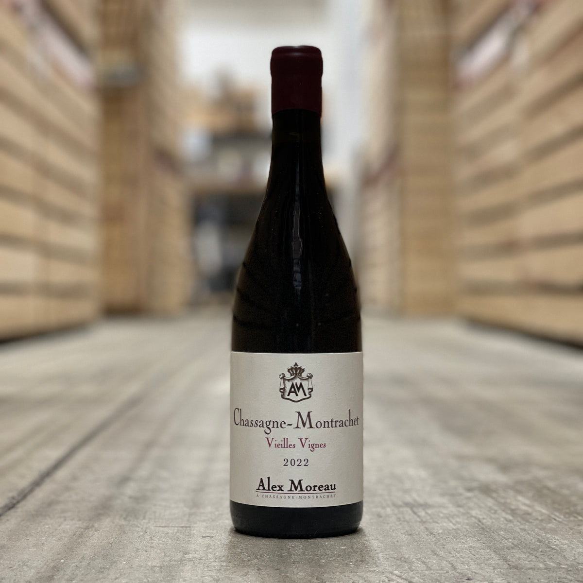 Domaine Alex Moreau Chassagne-Montrachet Rouge Vieilles Vignes, Cote de Beaune, France 2022
