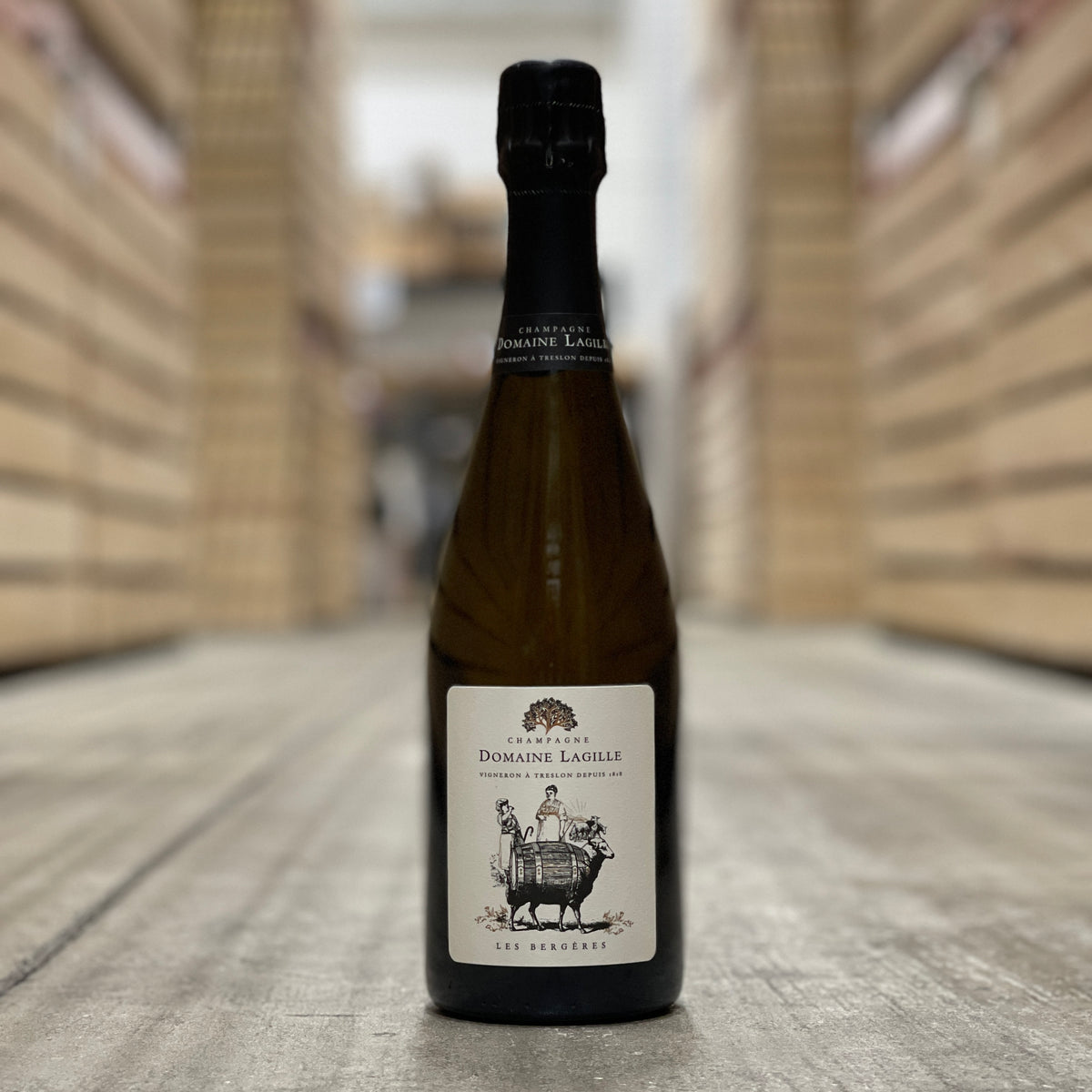 Domaine Lagille Les Bergeres Brut Nature, Champagne, France