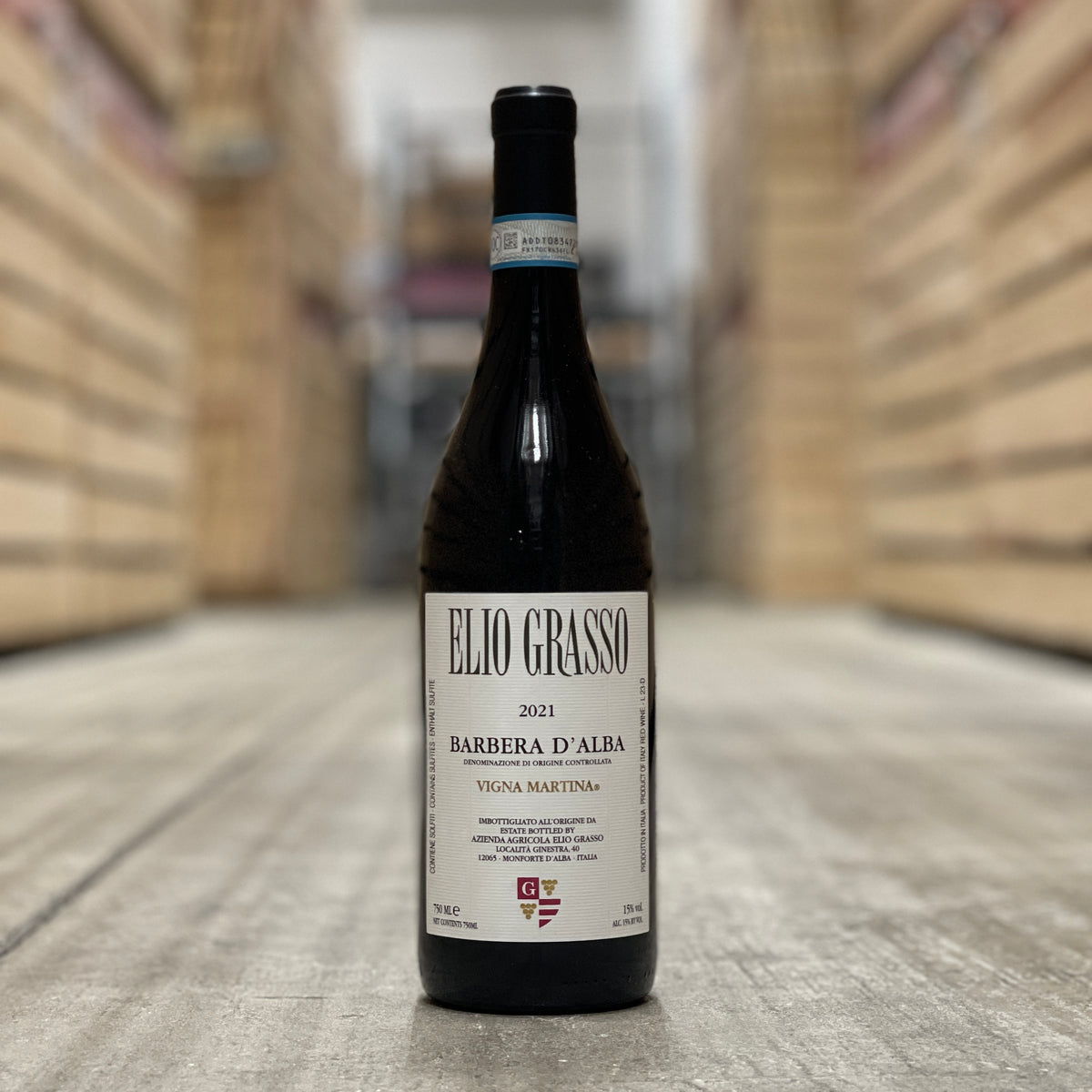 Elio Grasso Vigna Martina Barbera d'Alba, Piedmont, Italy 2021