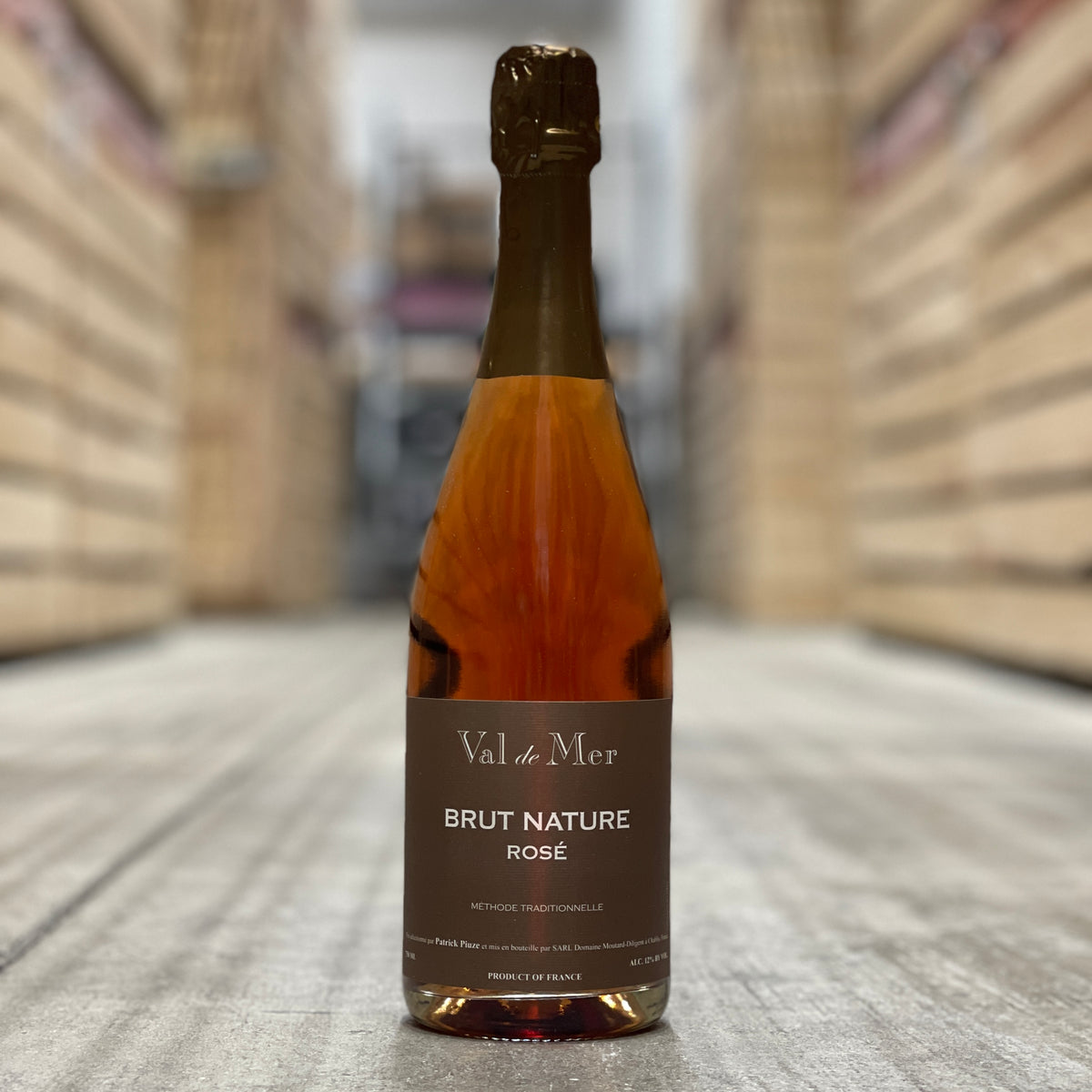 Patrick Piuze "Val de Mer" Brut Nature Rose, France
