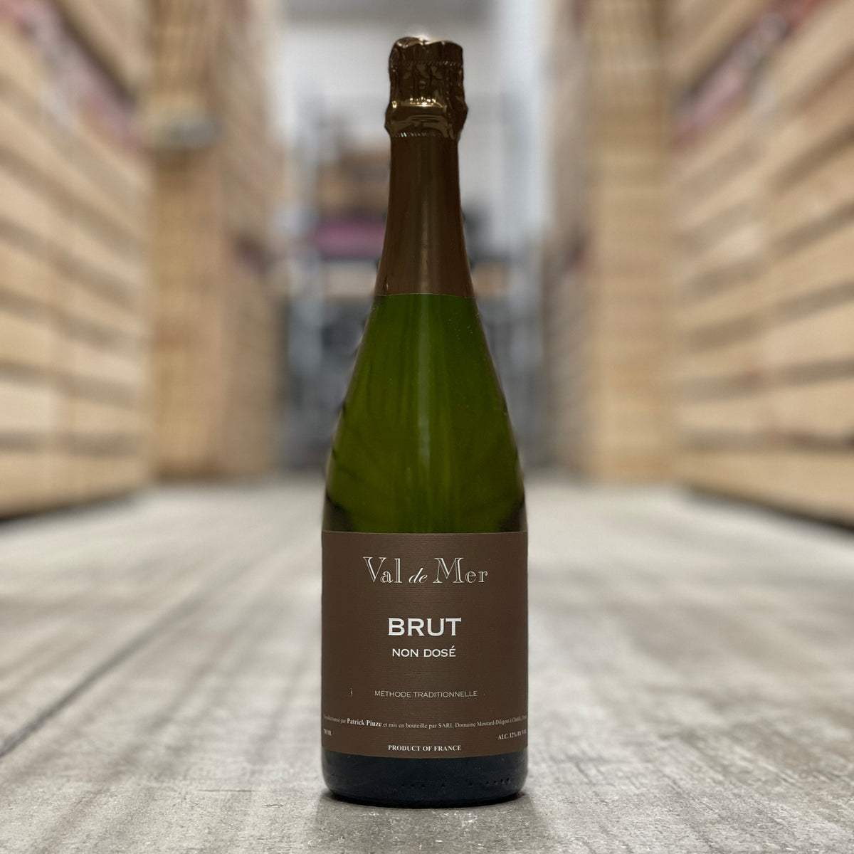 Patrick Piuze 'Val de Mer' French Sparkling Non Dose, France