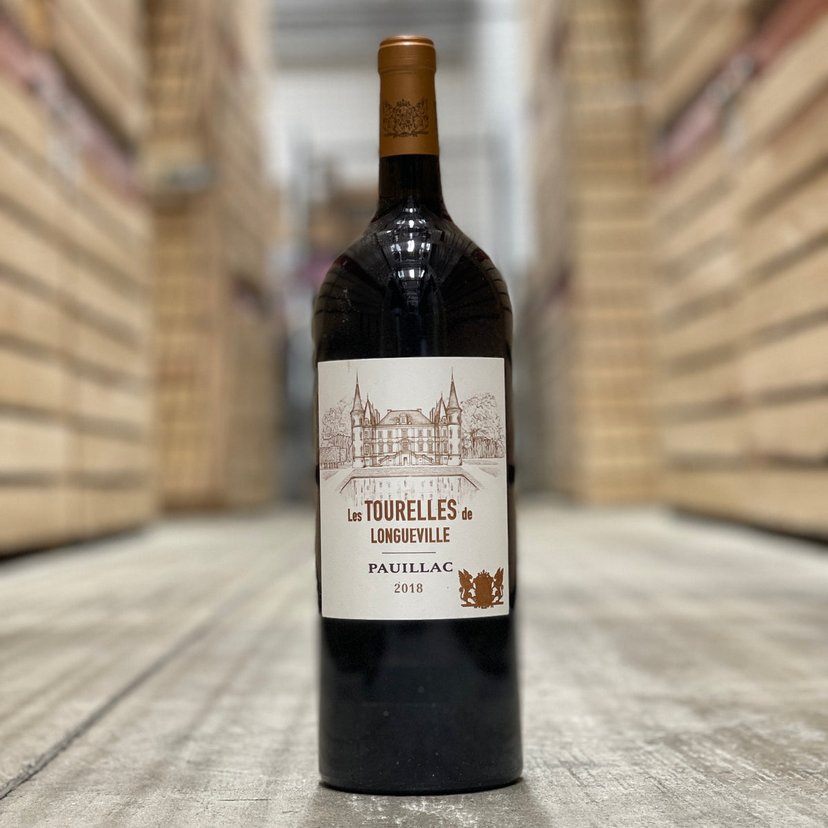 Chateau Pichon-Longueville Baron Les Tourelles de Longueville, Pauillac, France 2018 1.5L