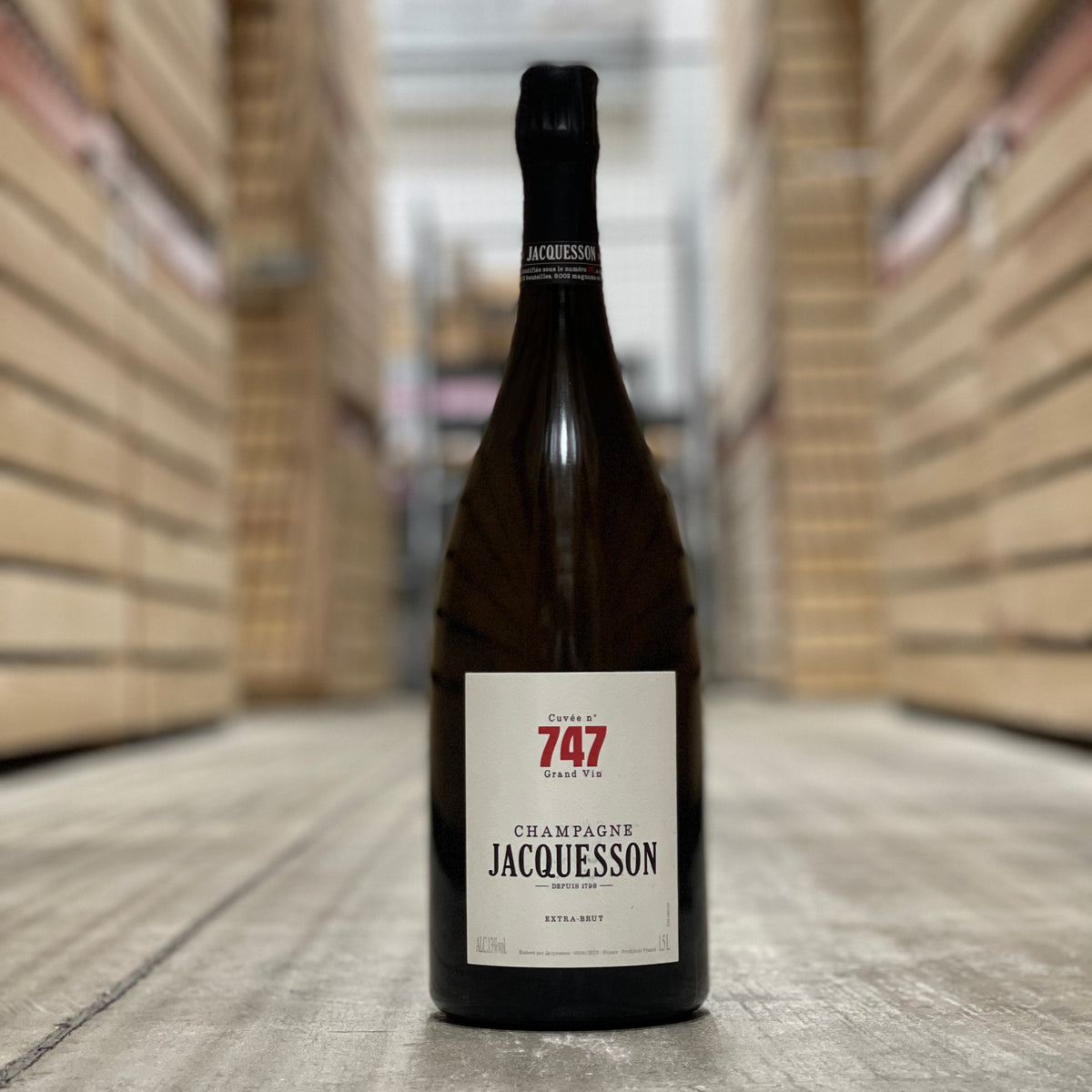 Jacquesson Cuvee 747 Extra Brut, Champagne, France 1.5L