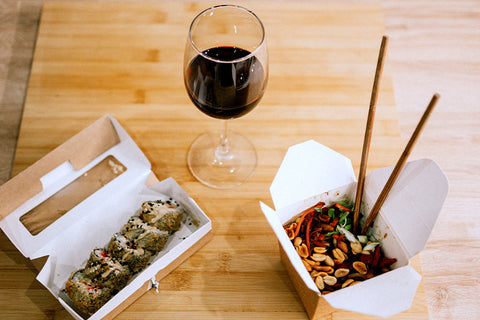 Wines with Takeout: <br>Five Pairing Ideas to Elevate Your Night In