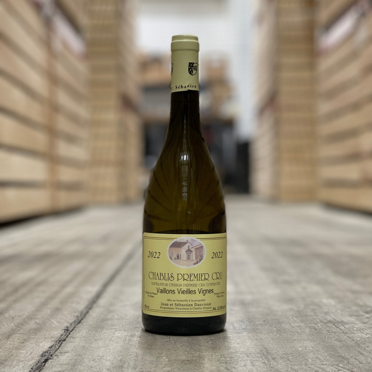 Jean et Sebastien Dauvissat Vaillons Vieilles Vignes, Chablis Premier Cru, France 2022