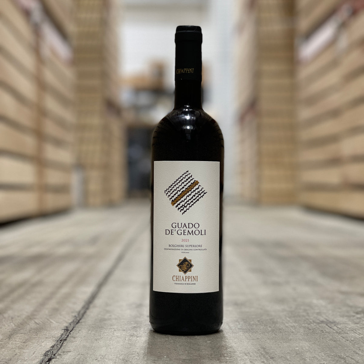 Giovanni Chiappini 'Guado de' Gemoli' Bolgheri Superiore, Tuscany, Italy 2021