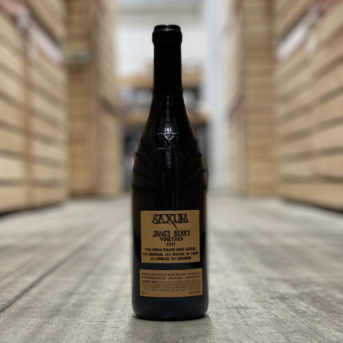 Saxum Vineyards James Berry Vineyard, Paso Robles Willow Creek District, USA 2021